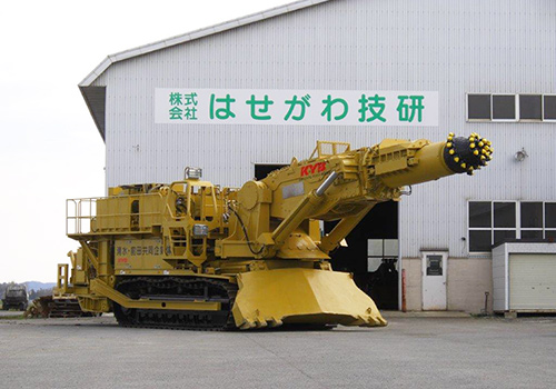 RH10Jブームヘッダー完全整備 日本最大級重量120t